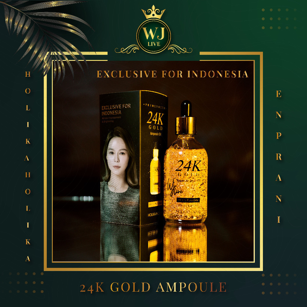 [Holika Holika] New 24K Gold Ampoule ( Serum Wajah Emas)