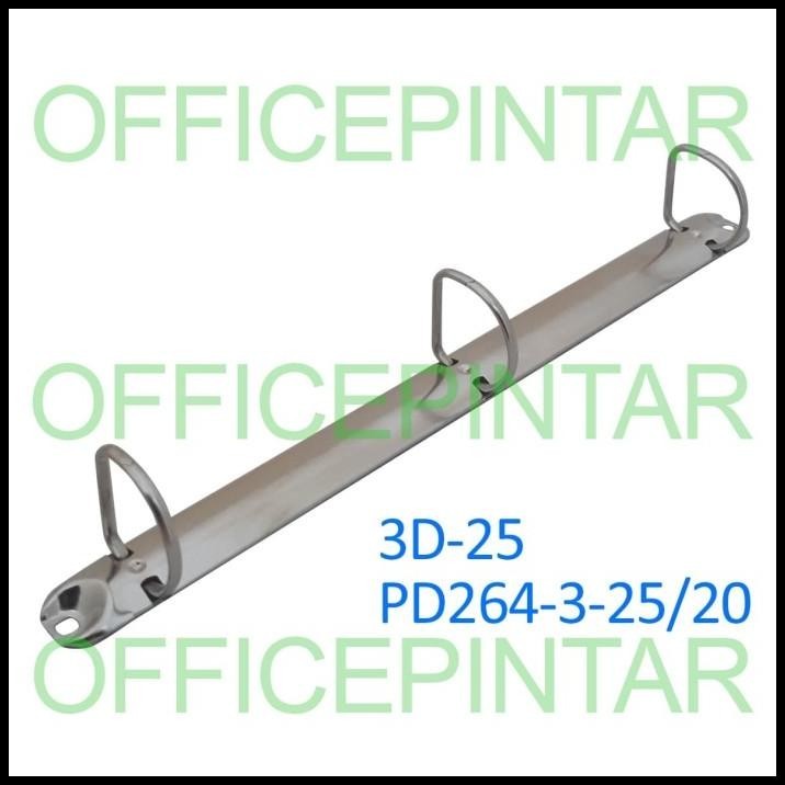 

TERBARU RING MEKANIK BINDER 3 LUBANG D A4 TINGGI 2,5CM 3D-25 PD264-3-25/20 !!!!!!!