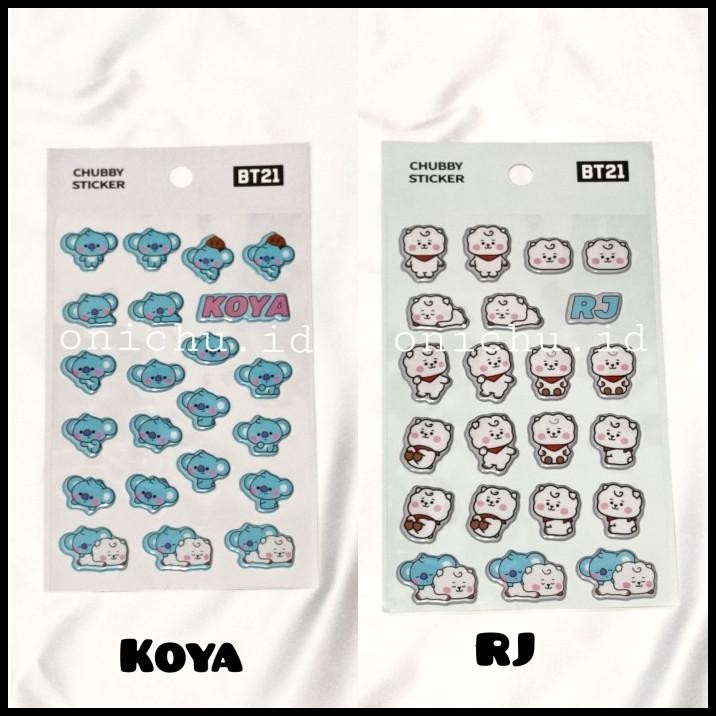 

DISKON STICKER 3D BABY BT21 UNOFFICIAL STIKER BTS KPOP DEKORASI LUCU