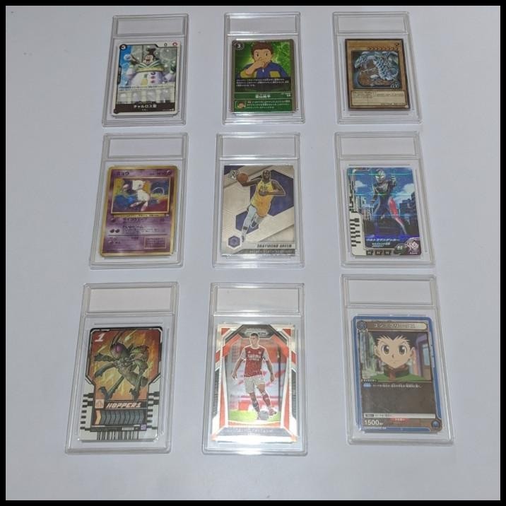 

TERMURAH ACRYLIC CARD CASE PSA CASE KARTU 90X65MM !!!