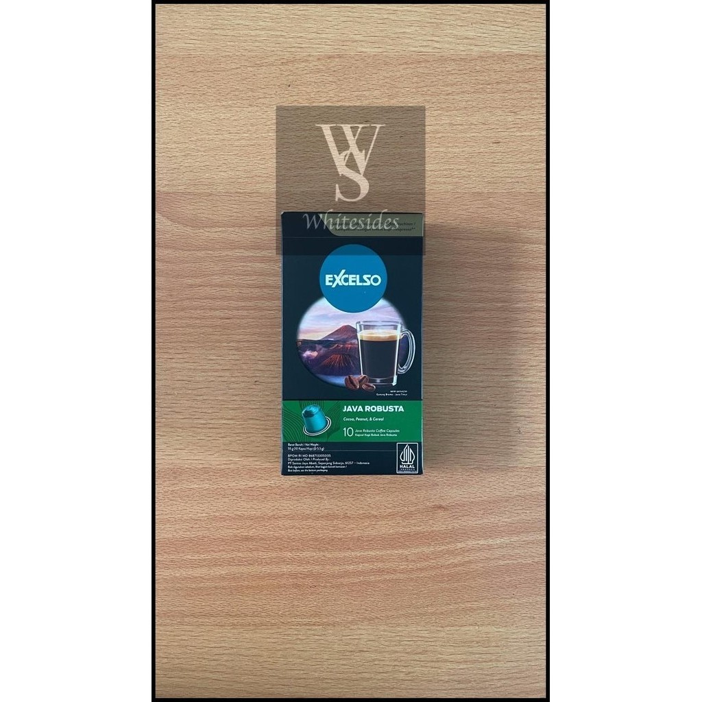 

BEST DEAL EXCELSO CAPSULE NESPRESSO JAVA ROBUSTA SUMATRA ARABICA KAPSUL ESPRESSO !!