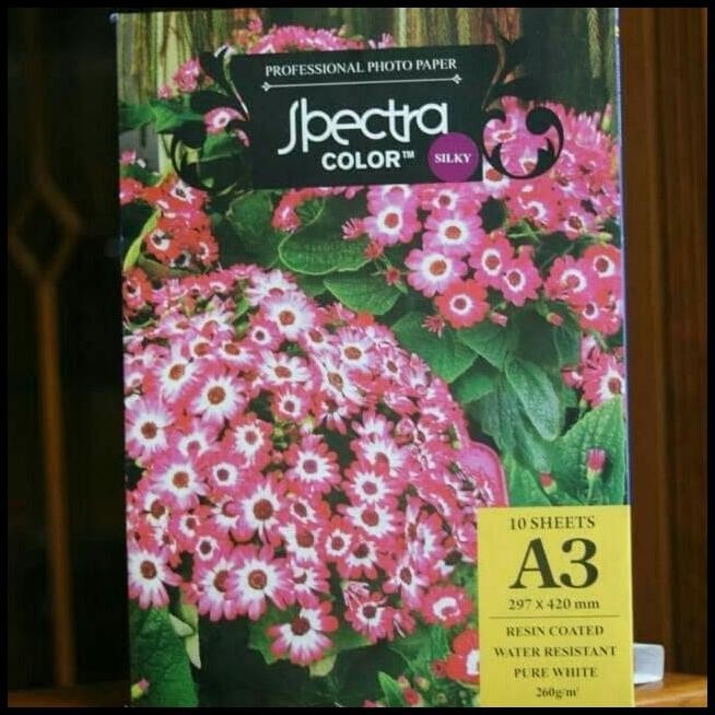 

TERBARU PAPER SPECTRA SILKY A3 260 GRM !!!!!!