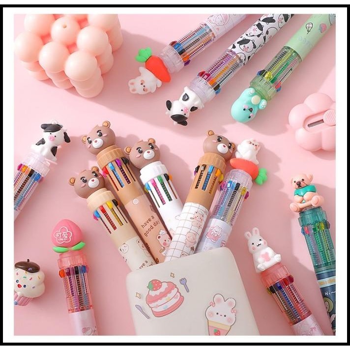 

DISKON PULPEN 10 WARNA PENA WARNA WARNI BOLPEN KARAKTER MEKANIK LUCU ST0007 !