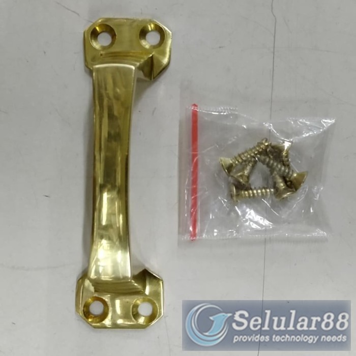 

Paloma FPP601 Furniture Pull 90mm Tarikan Laci Jendela Lemari PB Gold