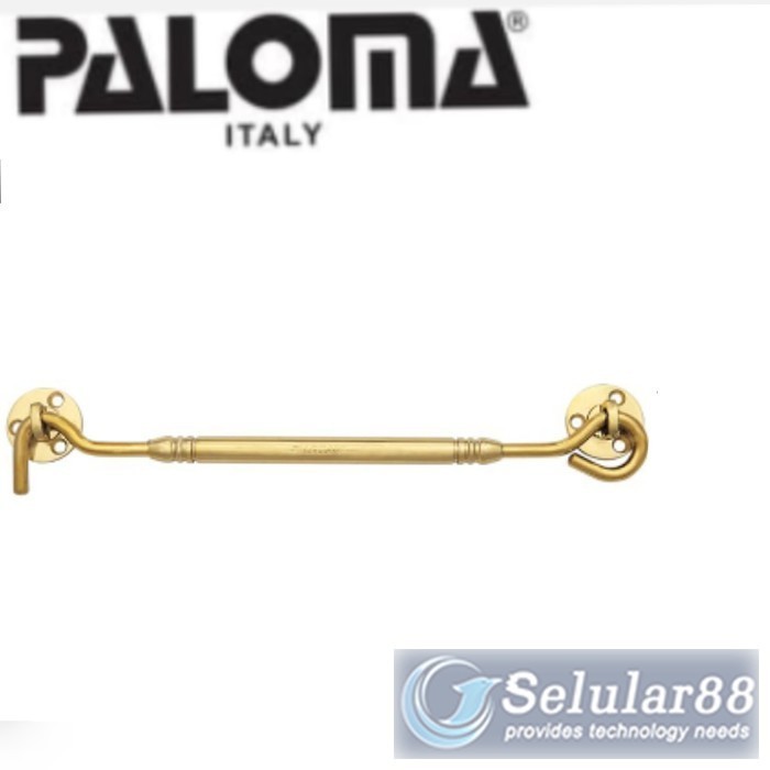 

Paloma WHP652 Window Hook 10inch Penahan Jendela Hak Angin Brass Gold