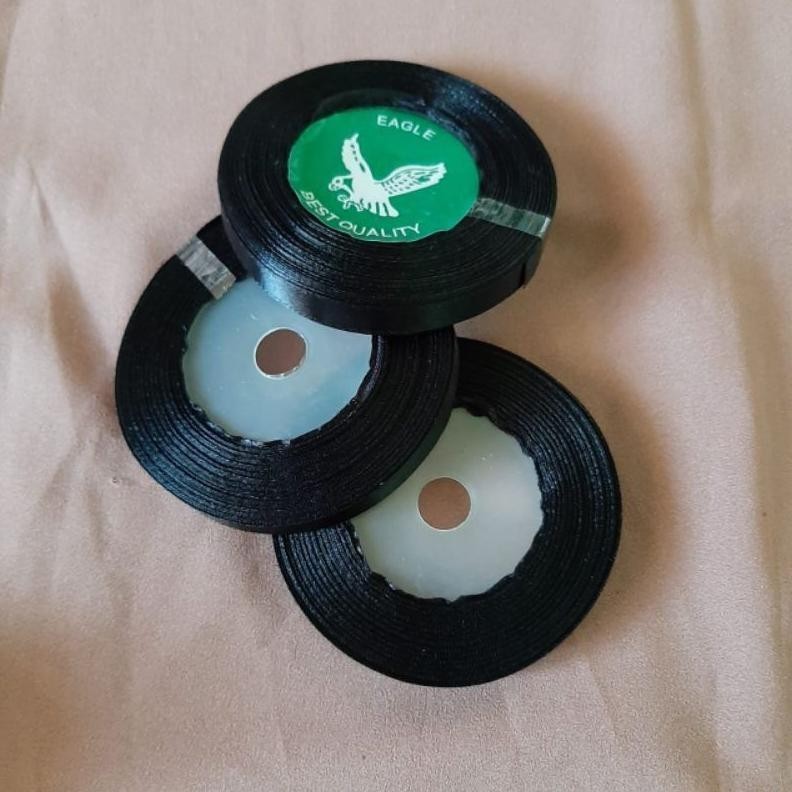 

Pita Satin 3/8 Inch / Pita Satin Lebar 1Cm / 25 Yard / Grosir
