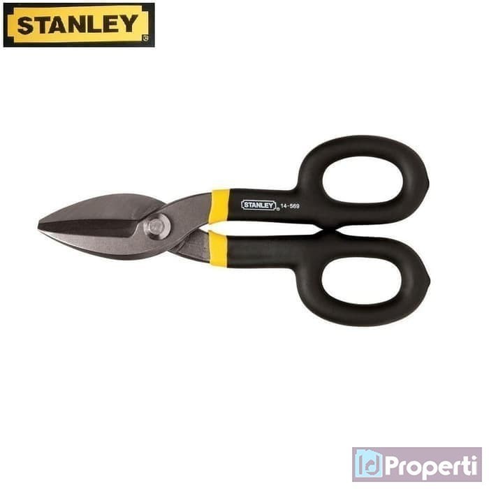 

Stanley 14-569-22 Maxsteel Straight Pattern Snips 7inch Gunting Seng