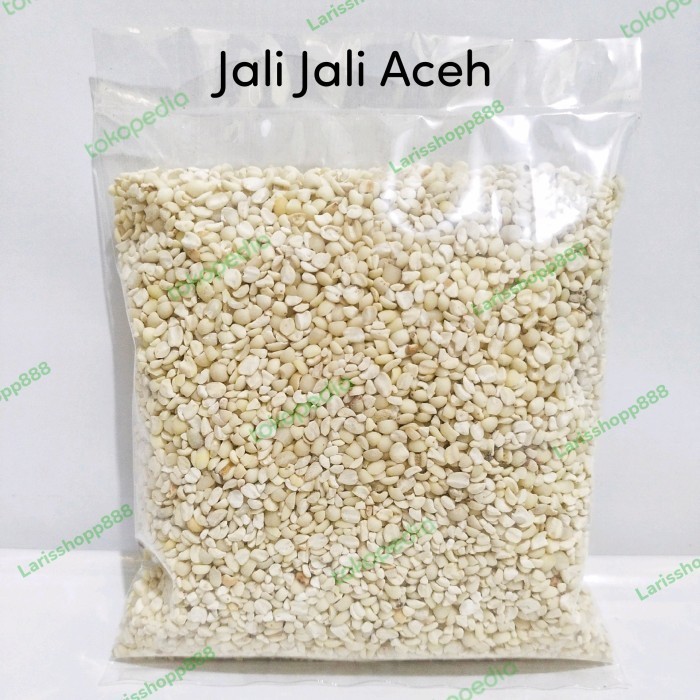 

Barley Pearl / Biji Jali Jali Aceh Lokal Premium 500 Gr / Halal