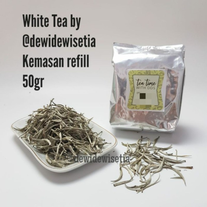 

Teh Putih/ White Tea Gamboeng teh diet & kesehatan kemasan refill
