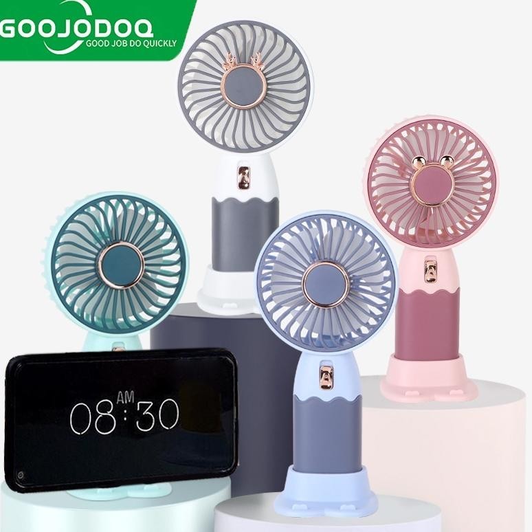 Goojodoq KIPAS ANGIN MINI GENGGAM Cute / Kipas Lipat PORTABLE / Mini Fan