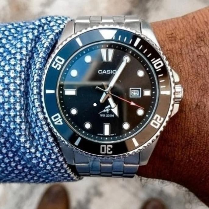 Casio Original Diver Marlin Duro MDV-106-1A Strap Stainless Stell