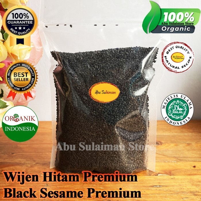 

Wijen Hitam Bla Sesame 1 Kg Biji Wijen Hitam Organik Halal