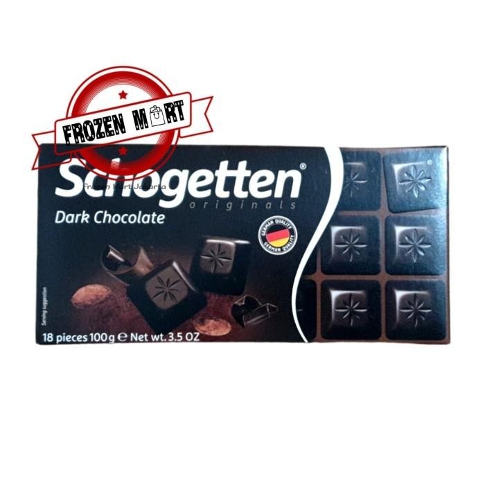 

SCHOGETTEN Original Dark Chocolate Chocolate / Coklat 100Gr Kualitas Terbaik