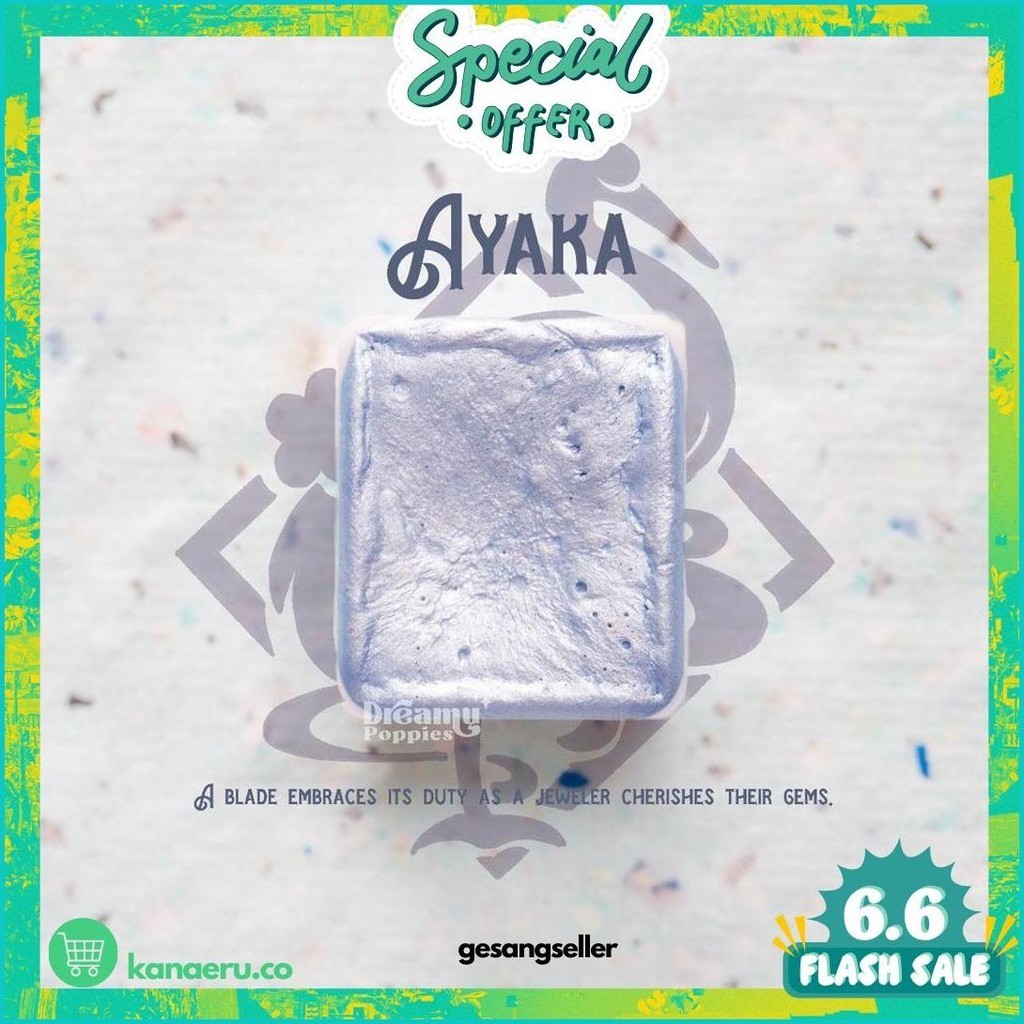 

Dreamy Poppies Genshin Handmade Watercolor Series 3 [Promo][Cod][Gratisongkir]