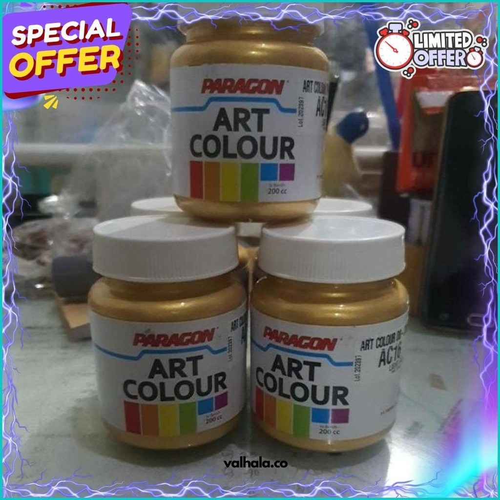 

Cat Emas Cat Poster Kain Gabus Spon Dekorasi Kertas Patung Sterofoam Ornamen Warna Gold Cat Emas Paragon Art Colour 200Cc [Promo][Cod][Gratisongkir]