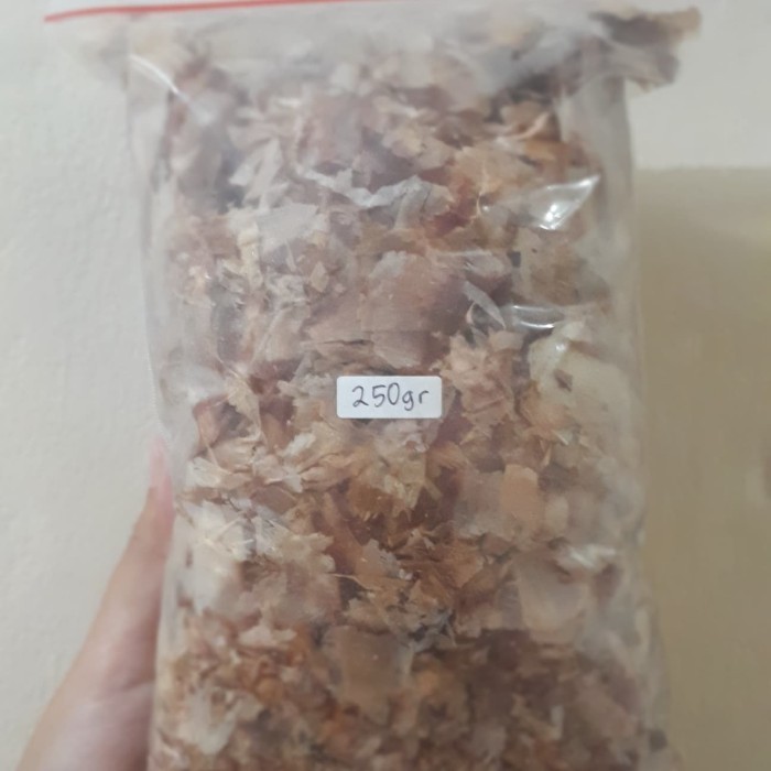 

Katsuobushi 250Gram // Ikan Serut Cakalang // Takoyaki Okonoyaki
