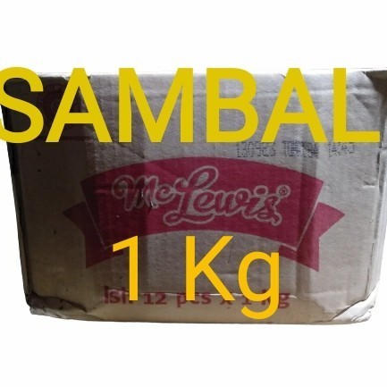 

Mc Lewis Chili Sauce 1Kg Per Dus