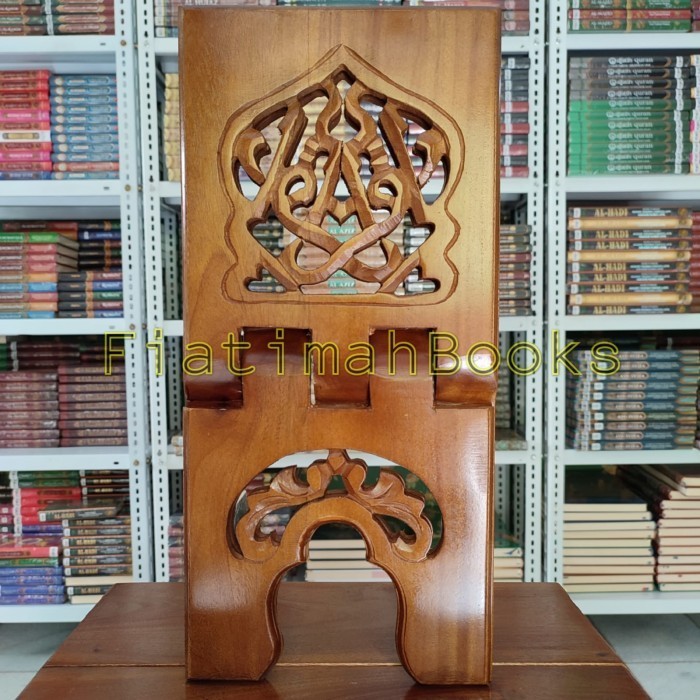 

Rekal Alquran Model UKIR Lebar 20cm. Lekar, Dudukan, Tatakan Alquran