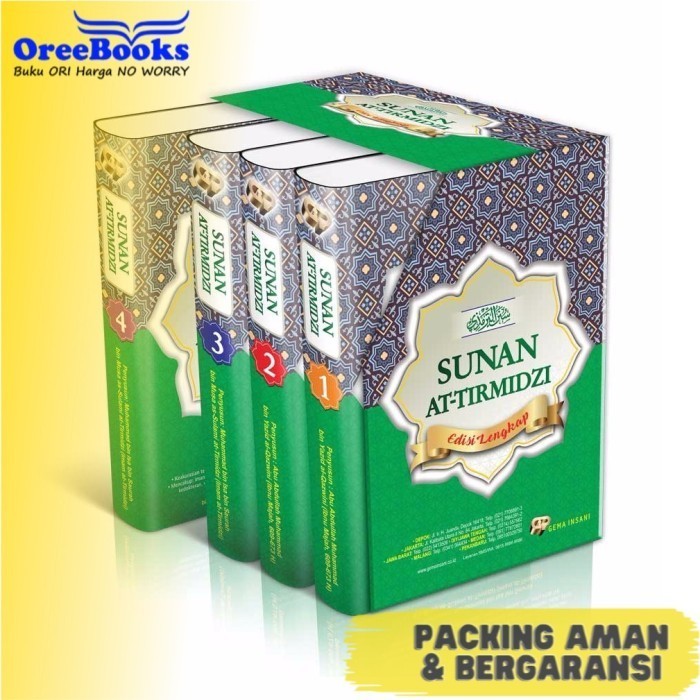 

Buku Kitab Hadits Sunan At Tirmidzi / Tirmizi 1 Set