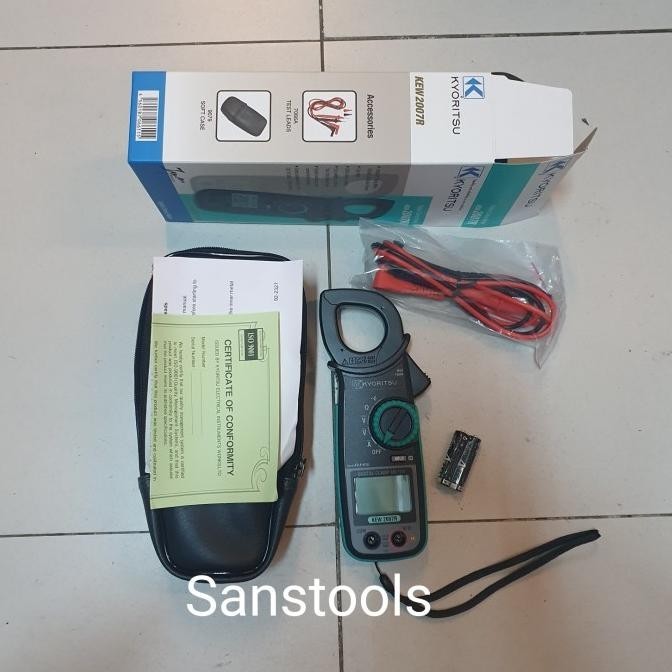 Kyoritsu 2007R Tang Ampere Digital True Rms 2007 R 2007A Clamp Meter