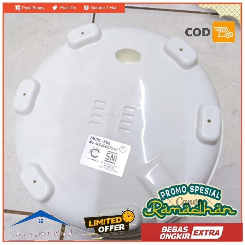 TUTUP BAWAH MAGIC COM MIYAKO MCM508 MCM 508 ORIGINAL - MODEL LAMA