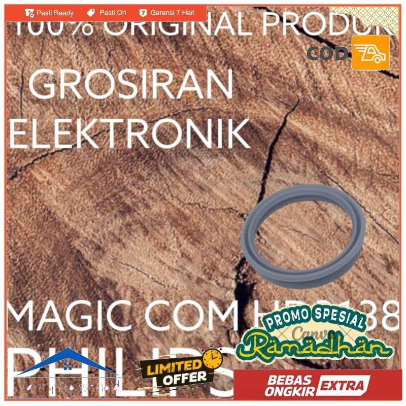 KARET UAP AIR MAGIC COM PHILIPS HD3138 HD 3138 ORIGINAL