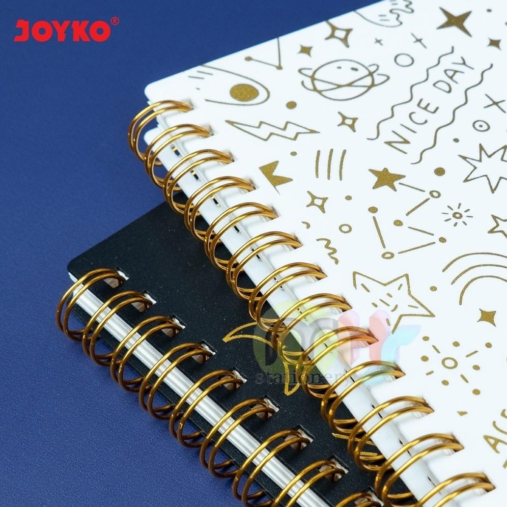 NOTEBOOK DIARY AGENDA BUKU CATATAN BERGARIS RULED JOYKO NB-710 A5 SPACE TRAVEL ORIGINAL PRODUK