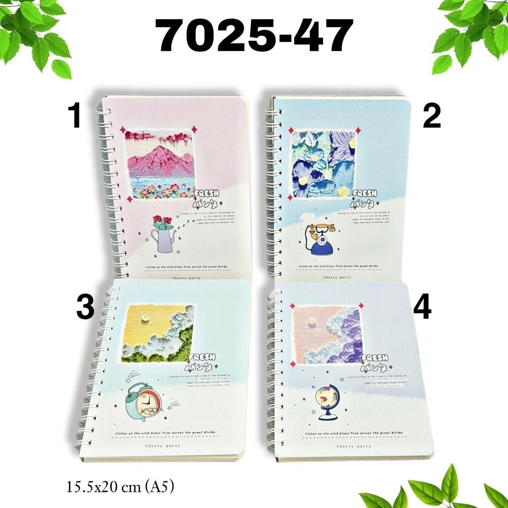 

SOS BUKU TULIS SPIRAL A5-90 BIASA COVER KARTON/BUKU SPIRAL/CATATAN/NOTE BOOK/NOTEBOOK COD