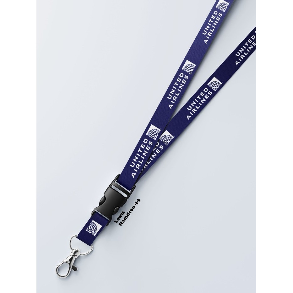 

Lanyard Maskapai Pesawat United Airlines