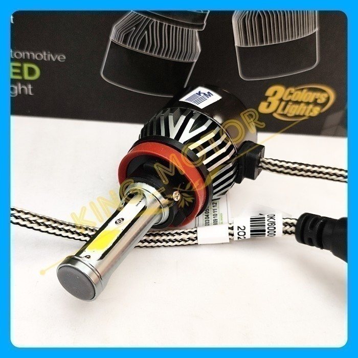 Bulb Led H11/H8/H16 Eco9/Eco 9 X9 By 9Nine/9 Nine (3 Warna)