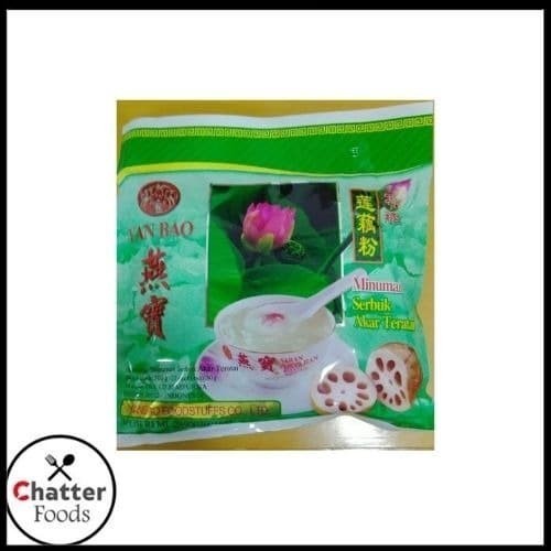 

Yan Bao Bubuk Akar Teratai (Tepung Yan Bao Lotus Root Powder) Isi 10