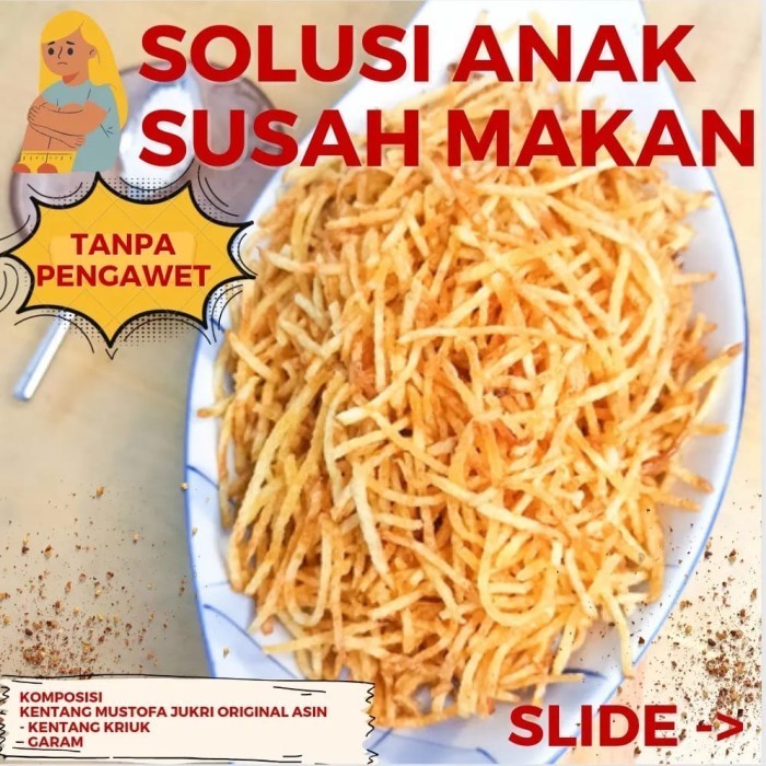 

Kentang Kering / Kentang Mustofa / Kentang Asin Pirt