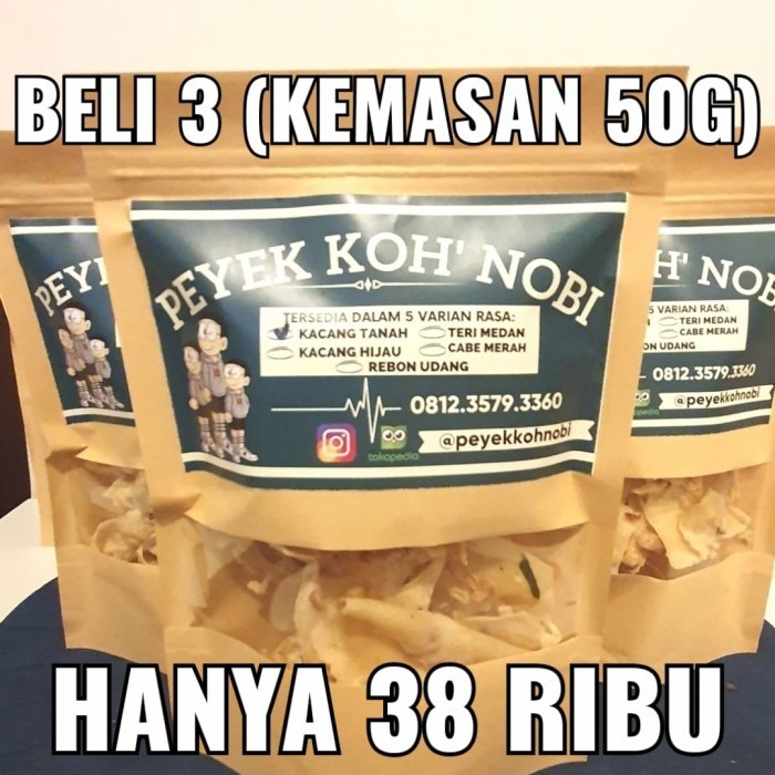 

Peyek Viral Koh Nobi