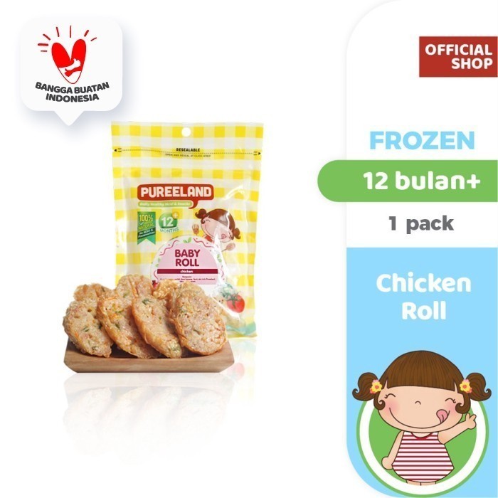 Pureeland Baby Chien Roll / Mpasi Bayi Organik / Makanan Bayi