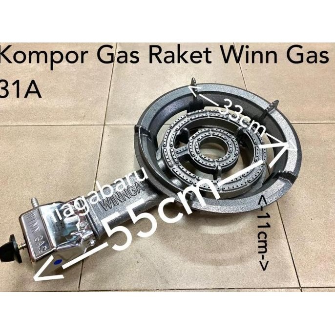 [Bayar Di Tempat] Winn Gas Kompor 31A 31 A Kompor Gas Martabak / Kompor Mawar