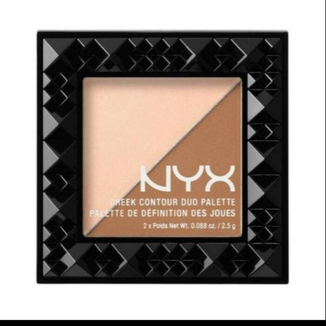 ORIGINAL NYX CHEEK CONTOUR DUO PALETTE CHCD01 EXP 01.2022 Berkualitas