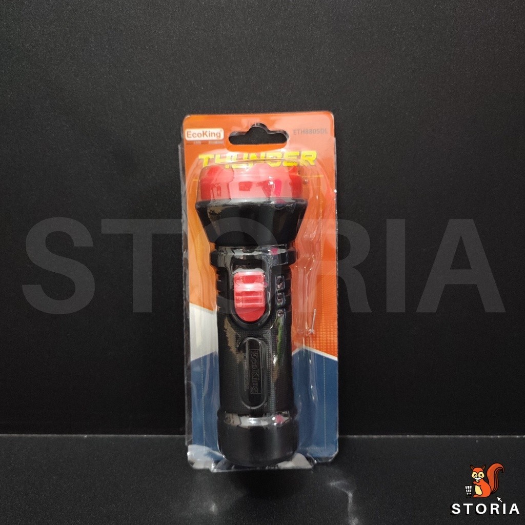 Senter LED Senter Emergency Senter Thunder 8805DL - Ecoking