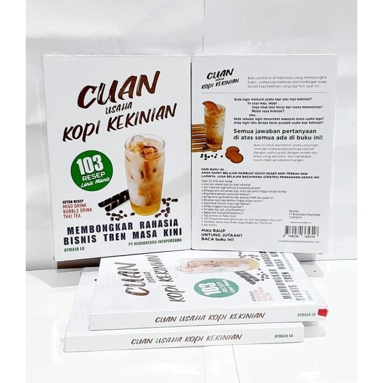 [New] Buku Membongkar Rahasia Kopi Kekinian / Cuan Usaha Kopi Kekinian