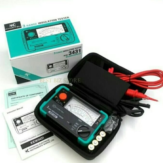 Kyoritsu 3431 Analog Insulation Testers