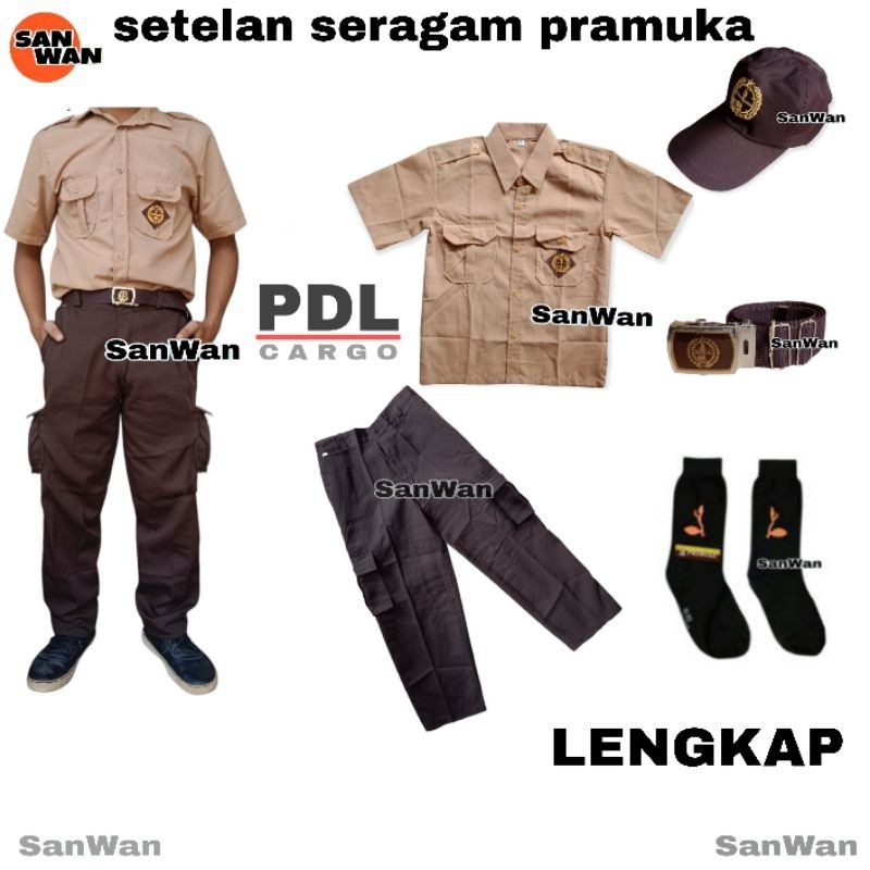Seragam Sekolah Sd Smp Sma Laki Cewek Rok Panjang Sklh Smk Wanita Dewasa Warna Hijau 1Set Pakaian Co
