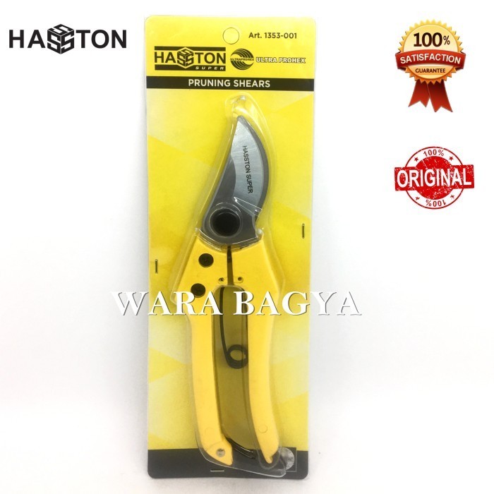 Gunting Dahan Hasston Prohex Handle Full Besi Art 1353-001 Haston