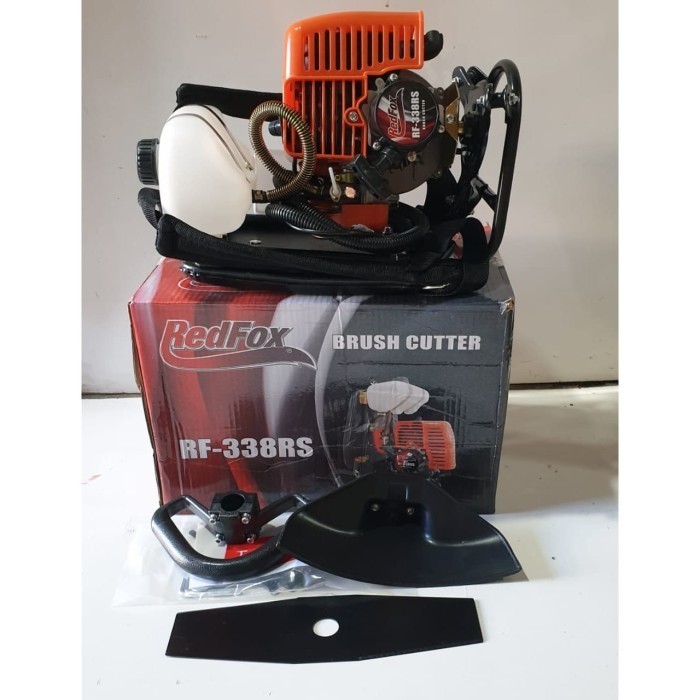 Redfox 338 Recoil Brush Cutter Mesin Potong Rumput Gendong Sumura