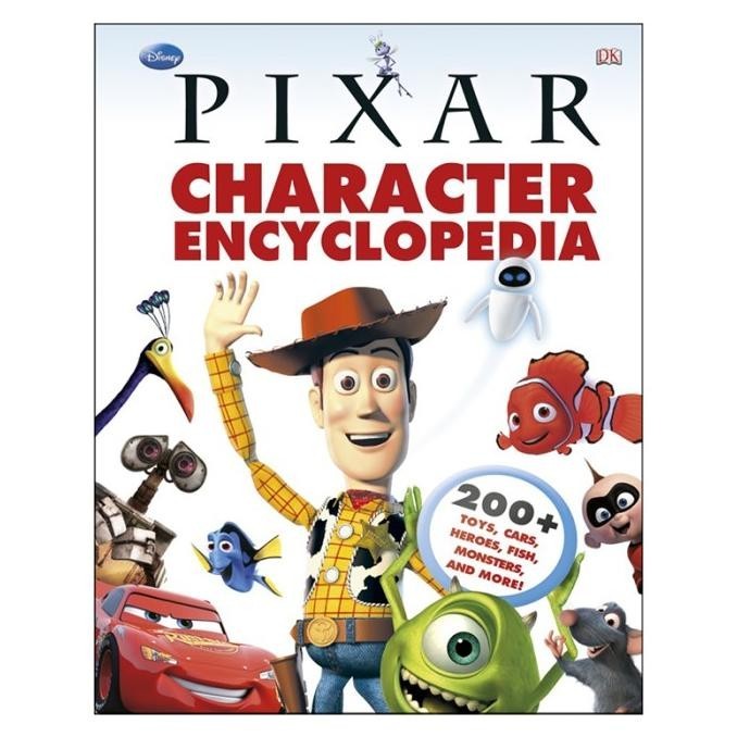 [Ready] Dk Disney Pixar Character Encyclopedia Hardcover Book - Dk98850