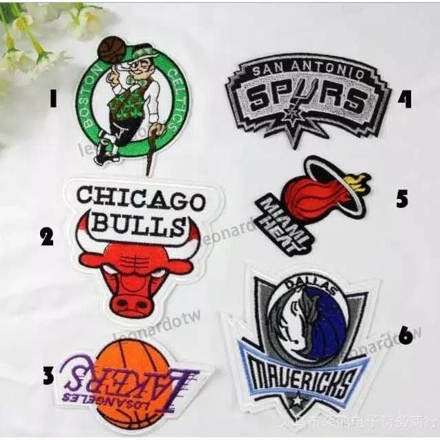 

Bordir Logo Club Basket NBA Patch tidak perlu di jahit