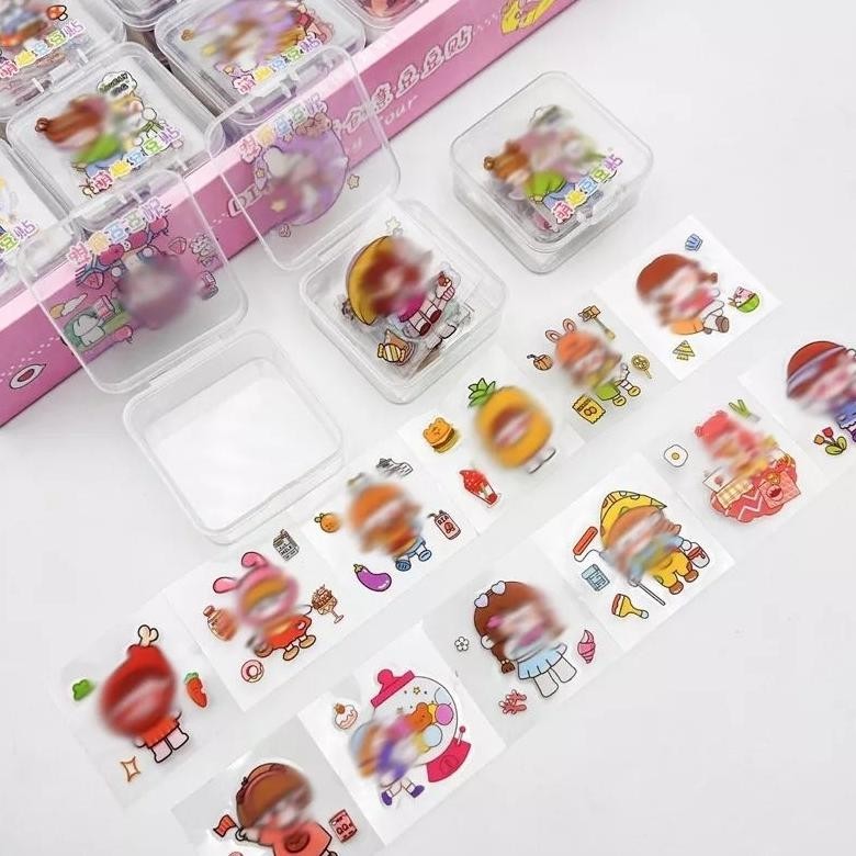 

Dalingshop Stiker Momo Box Isi 12 Lembar 4X4Cm, Sticker Aesthetic Design Diy Stiker Anti Air, Saabun Kertas Butiran Sale