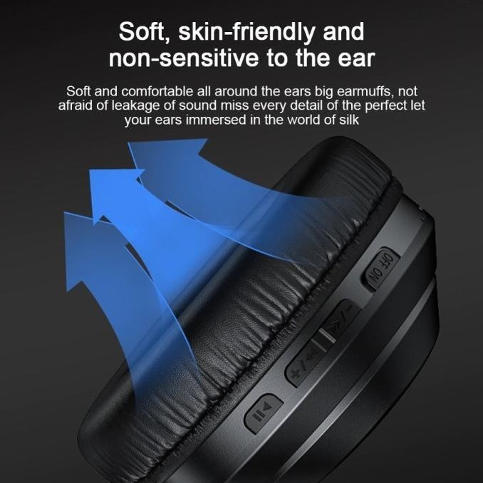 LENOVO TH10 HEADPHONE BLUETOOTH WIRELESS HEADSET GAMING MIC ON