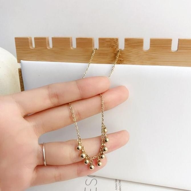 kalung titanium impor anti karat/kalung anti karat/kalung titanium