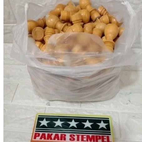 

TERLARIS paket sekilo gagang kayu polos gagang stempel kayu runaflek Ke-54