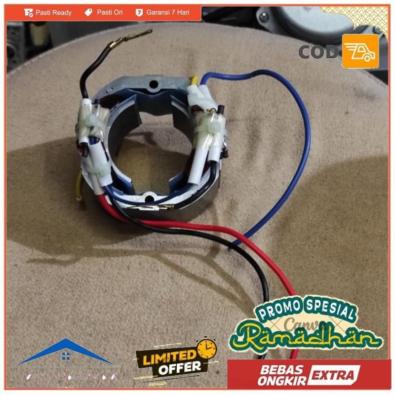 STATOR MESIN MOTOR DINAMO TURBO BLENDER EHM8000 EHM 8000 ORIGINAL