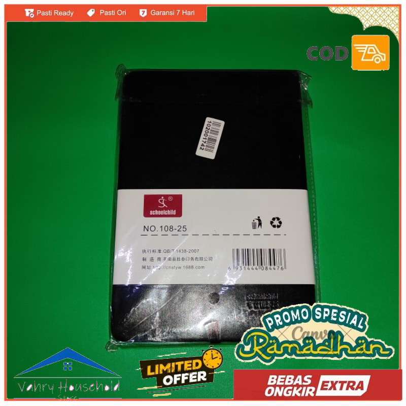 

SCHOOLCHILD NOTEBOOK A5 108-25 size 210x142mm 120 Lembar